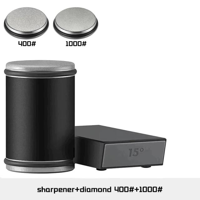 Kit Afiador de Faca de Rolamento 2025 com Diamantes Industriais para Facas de Chef