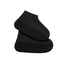 Capas de sapato impermeáveis, capas de borracha antiderrapantes para dias chuvosos, protetores de bota reutilizáveis m/l, acessórios para clima molhado - Image 5