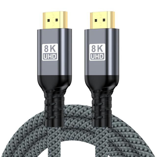 Cabo HDMI 2.1 Ultra High Speed 8K 60Hz 4K 120Hz 48Gbps 1m a 10m