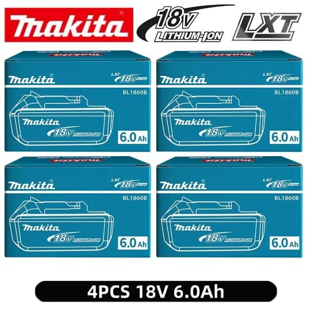 Bateria Makita 9000mAh 18V para Ferramentas Sem Fio