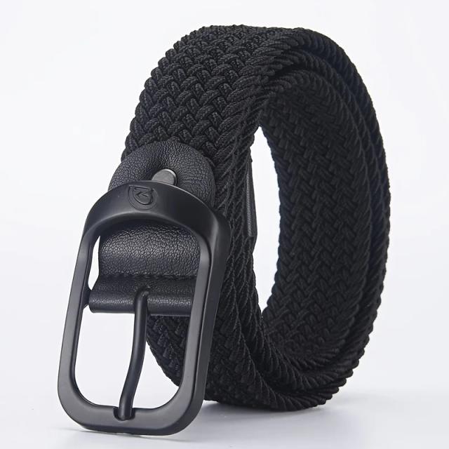 Cinto Casual Elástico Esportivo Tecido Unissex Jeans Escalada Trabalho