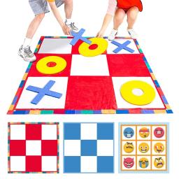 XO Xadrez e Cartas: Brinquedo Interativo para Ambientes Internos e Externos, Jogo de Lazer Esportivo para Cooperação em Equipe, Jogo de Festa para Adultos e Carnaval - Image 3