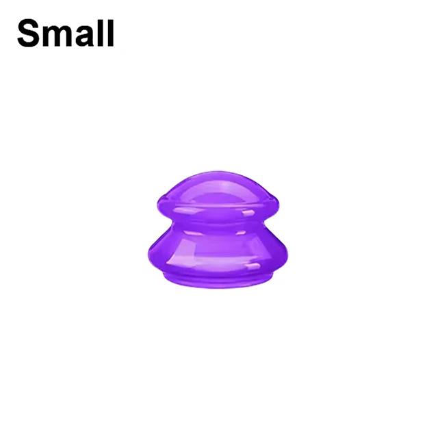 Conjunto de Ventosas de Silicone para Massagem Terapêutica Corporal 4 Tamanhos