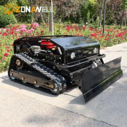 Cortador de Grama Robótico de Esteira Personalizado com Controle Remoto — Robô de Corte de Grama Autopropelido sem Fio para Terrenos Inclinados de 800mm — Em Promoção com Preço Baixo - Image 3