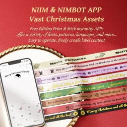 Impressora de Etiquetas Térmicas Niimbot N1 Mini B18 com Fita e Papéis PET para Joalherias, Cabos e Cosméticos - Image 3