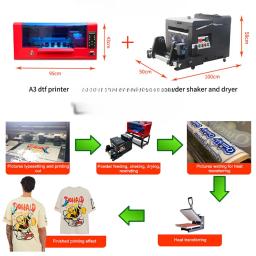 #   Impressora profissional dtf l1800 dtf e dtg 13 Polegada 24 Polegada a2 a3 dtf impressora para roupas esportivas e camisas - Image 3