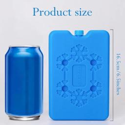Pacote de Gelo Portátil Reutilizável para Congelador, Pacote de Resfriamento Duradouro, Caixa de Enchimento de Água para Armazenamento de Alimentos Frescos e Refrigeração - Image 6