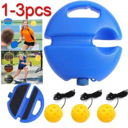 Treinador de pickleball, bola de pickleball com corda, acessórios de pickleball, auxílio de treinamento para esportes, jogador único, adulto - Image 1
