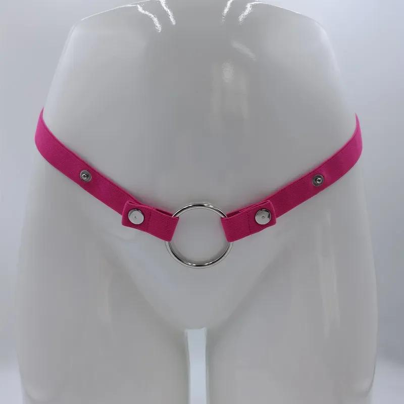 Nova Gaiola de Castidade Masculina Rosa de Alta Qualidade em ABS, Gaiola Anti-Infidelidade para Pênis com 4 Anéis de Tamanhos Diferentes, Brinquedos Sexuais Masculinos 18+ - Image 1