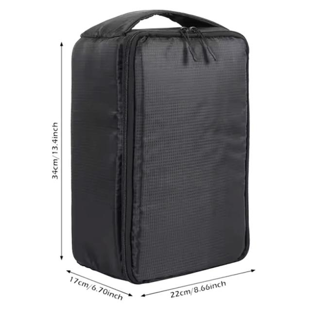 Bolsa para Câmera DSLR Multifuncional à Prova d'Água 34x22x17cm