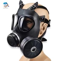 Máscara de gás tipo MF14/05, respirador montado na cabeça de radiação anti-poluição nuclear química, máscara de gás facial completa com filtro de 40 mm - Image 1