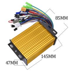 JRAHK 36V 48V 60V 64V 72V 84V E-bike Controlador Scooter 400W 500W 600W DC Peças de velocidade do motor sem escova para bicicleta elétrica - Image 4