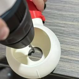 Coletor de poeira de broca de bico rotativo - design de inclinação rotativa mantém a poeira contendo, eficiente e fácil de limpar, para DIY/construção - Image 6