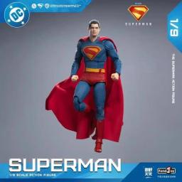 Figura de Ação Superman Danificado em Batalha David Corenswet 1/9 Nova Figura do Superman em PVC Articulada Brinquedo Presente de Aniversário para Menino - Image 4