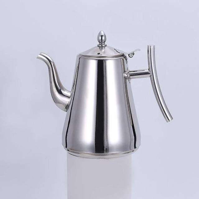 Bule de Aço Inoxidável 1.0L/1.5L/2.0L para Fogão de Indução