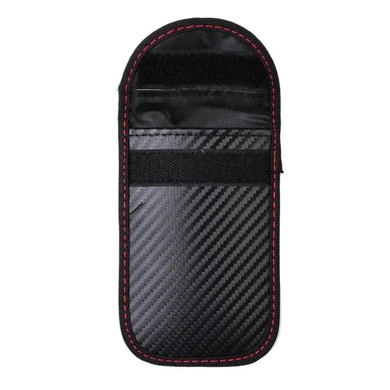 Bolsa bloqueadora de sinal de chave de carro Faraday Cage M7D8 - Armazenamento seguro para controles remotos - Image 1