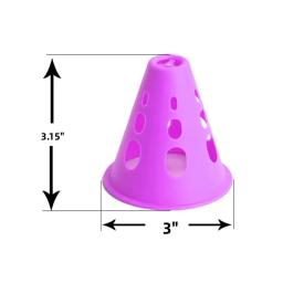 20/40/60 PCS Colorido À Prova de Vento Skate Marcador Cones Rolo Copo de Marcação de Futebol Equipamento de Treinamento de Futebol - Image 2