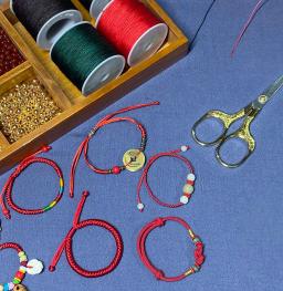 1 Rolo Tecido Jade Tópico Jóias Frisado Acessórios DIY Material Pulseira Colar Tecido Cord Linha Comprimento 50m - Image 6