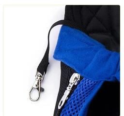 Mochila Transportadora de Animais de Estimação em Malha Respirável, Transporte Frontal Mãos-Livres para Cães e Gatos, Ideal para Viagens ao Ar Livre e Caminhadas, para Filhotes Pequenos e Gatinhos, Mais Vendida - Image 5