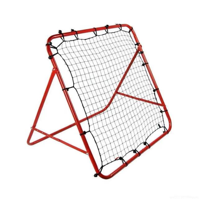 Rede portátil para prática de futebol, equipamento de treinamento para esportes internos e externos, bola de futebol, treinamento de gol, rede de rebote