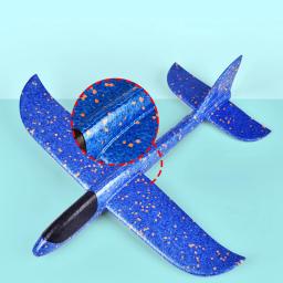 48cm grande avião de espuma planador mão jogar avião inercial epp bolha aviões lançamento ao ar livre crianças brinquedos para crianças meninos presente - Image 4