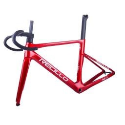 Quadro de bicicleta de estrada em carbono com freio a disco e cabeamento interno, em estoque. - Image 1