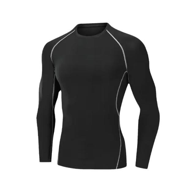 Camiseta Esportiva Masculina de Compressão Fitness - Alta Performance