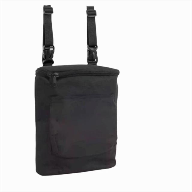 Bolsa de guidão de bicicleta à prova d'água, portátil, multifuncional, durável e ajustável para bicicletas de estrada.