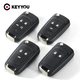 Keyyou flip dobrável remoto chave do carro escudo para chevrolet cruze epica lova camaro impala - Image 1
