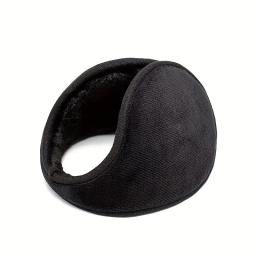 1 pçs pérola earmuffs bonito outono e inverno para manter quente confortável unisex aquecedores imitação de coelho pelúcia orelha muff atacado - Image 6