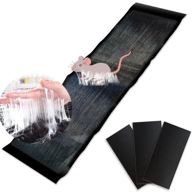 Armadilhas Adesivas Grandes para Ratos 60-120CM - Armadilha Doméstica de Alta Eficiência com Cola Forte