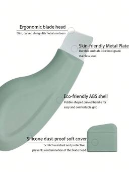 Removedor de Cravos de Silicone 1 Peça: Ferramenta Facial Suave para Limpeza de Poros e Esfoliação da Pele - Image 6