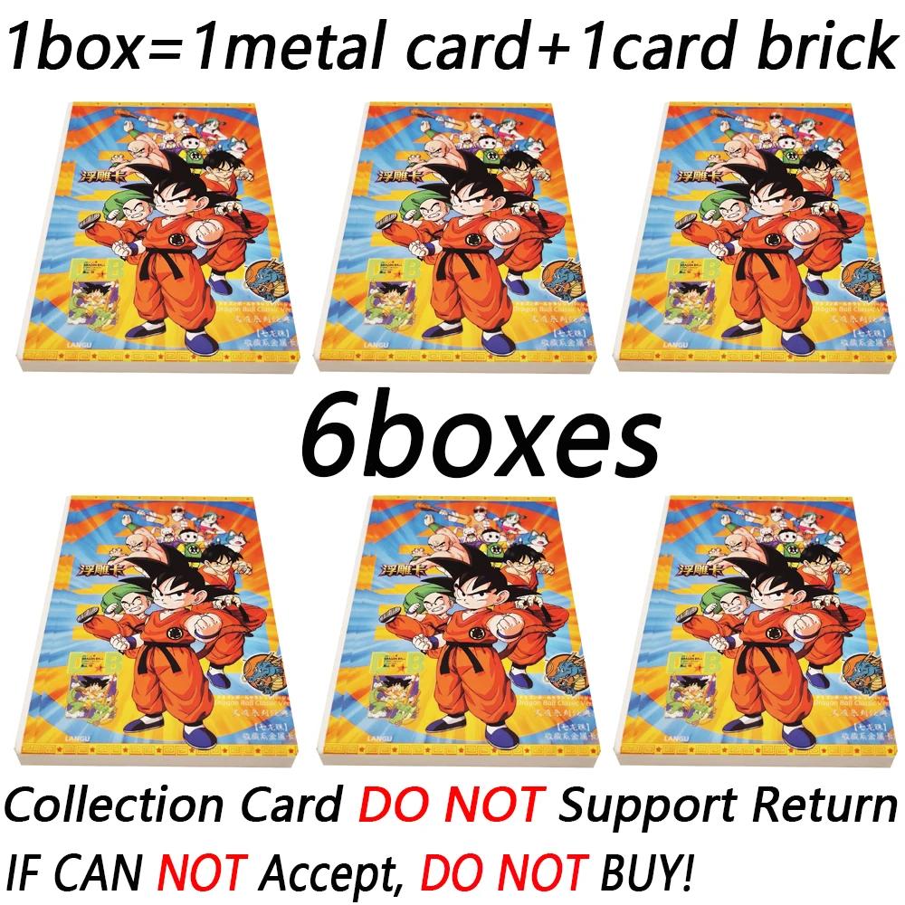 Personagens Clássicos de Anime Japonês, Cartões Metálicos Exquisitos e Raros, Cartões de Coleção com Estampagem a Diamante, Edição Limitada, Presentes para Fãs - Image 1