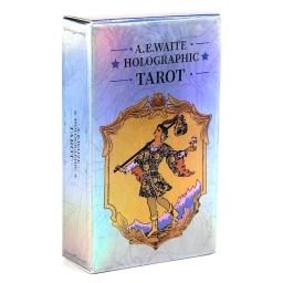 Cartas de Tarô MagicSeer Rainbow 10.3*6cm, Conjuntos de Cartas de Tarô e Livro para Iniciantes, Jogo de Tabuleiro de Tarô Holográfico - Image 2