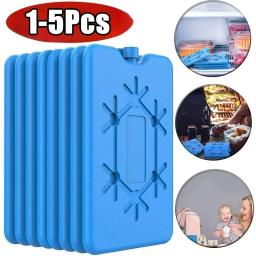 Pacote de Gelo Portátil Reutilizável para Congelador, Pacote de Resfriamento Duradouro, Caixa de Enchimento de Água para Armazenamento de Alimentos Frescos e Refrigeração - Image 1