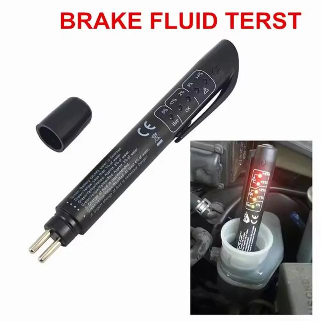 Testador Universal de Fluido de Freio Automotivo com Indicador LED
