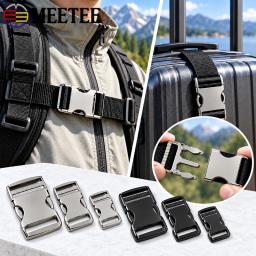 2-5 pçs fivelas de metal 20/25/38mm fivela de liberação lateral mochila cinta clipe fecho webbing coleira de cachorro gancho saco acessórios de ferragem - Image 5