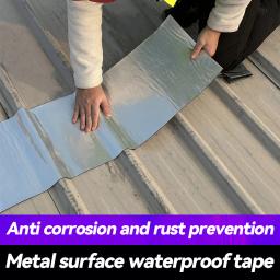 Fita Impermeável, Material Impermeável em Rolo e Selante Autoadesivo para Telhados com Funções de Isolamento Térmico/Acoustico - Image 4