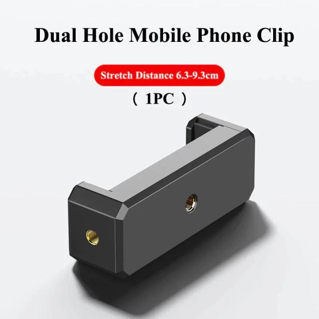 Selens Suporte Universal para Celular com Clipe e Rotação 360° para Tripé