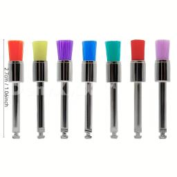 50/100 Peças de Escovas de Polimento de Nylon Macias e Densas 2.35mm, Ferramentas Coloridas para Limpeza e Polimento - Image 2