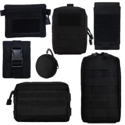 Sacos táticos molle malotes saco de cintura dos homens bolsa de telefone acampamento caça acessórios cinto fanny pacote edc pacote - Image 1