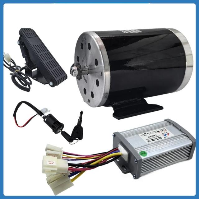 MY1020 Kit de Motor Escovado 500W 1000W 24V 36V 48V para Bicicleta Elétrica e Scooter