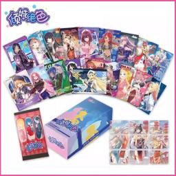 Cartas de Deusa Feminina Excepcionalmente Bonitas Anime Premium Spicy HOLO Booster Cartas Metálicas Grossas e Requintadas Jogos de Cartas Brinquedos Presente - Image 2
