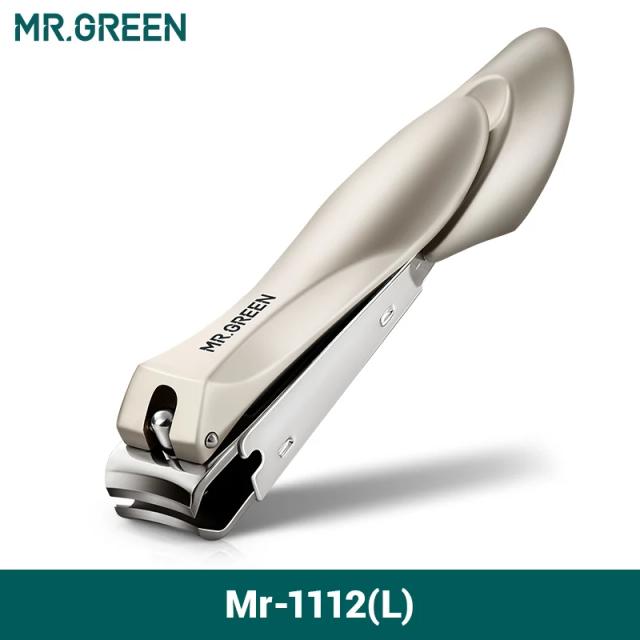 Cortador de Unhas Aço Inoxidável Anti Respingos Médio/Grande