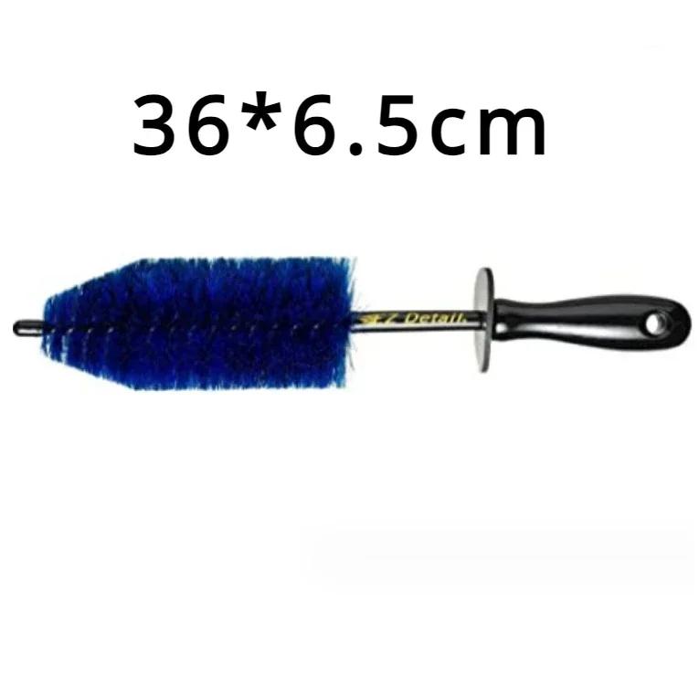 Azul detalhando escovas ultra macio aro de cabelo pneu freio poeira limpador facilmente alcançar nook e crannies 1pcs ferramenta - Image 1