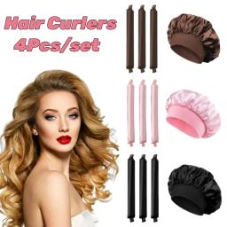 Haste de ondulação sem calor, faixa de cabelo sem calor, haste flexível macia para dormir, cachos noturnos, todos os tipos de cabelo, ferramentas de estilo - Image 2