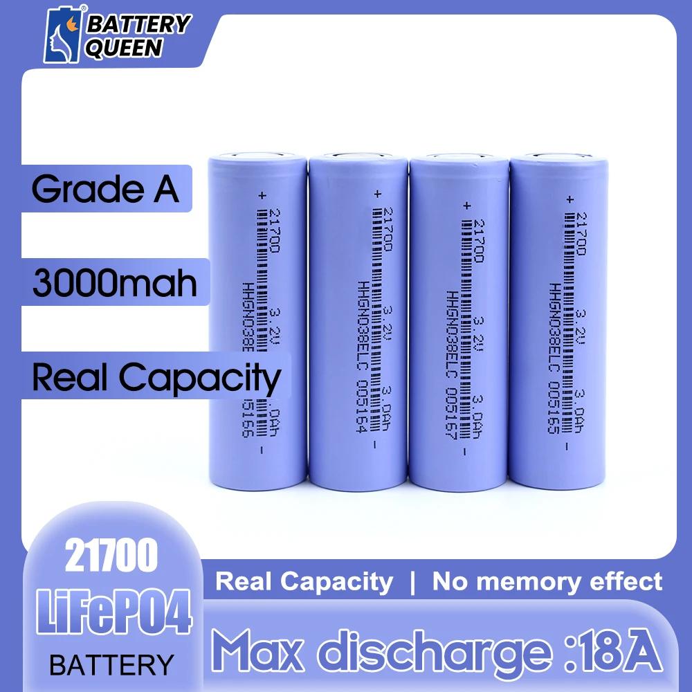 Lifepo4 bateria recarregável, 3000mAh, 21700 baterias, 3.2V, 3000 ciclos para farol e lanterna - Image 1