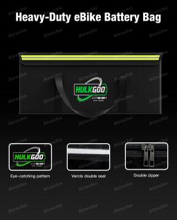 12v 200ah lifepo4 bateria de lítio à prova de fogo saco seguro grande capacidade caso protetor caixa armazenamento à prova dwaterproof água 22*9*9.4 polegada - Image 4