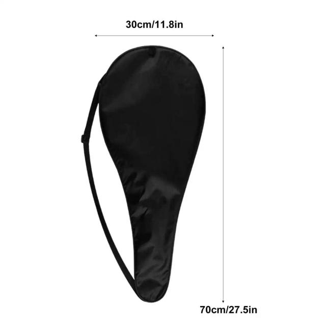 Saco de raquete de tênis oxford pano saco de armazenamento de raquete de badminton preto raquete de badminton bolsa de ombro organizador de tênis