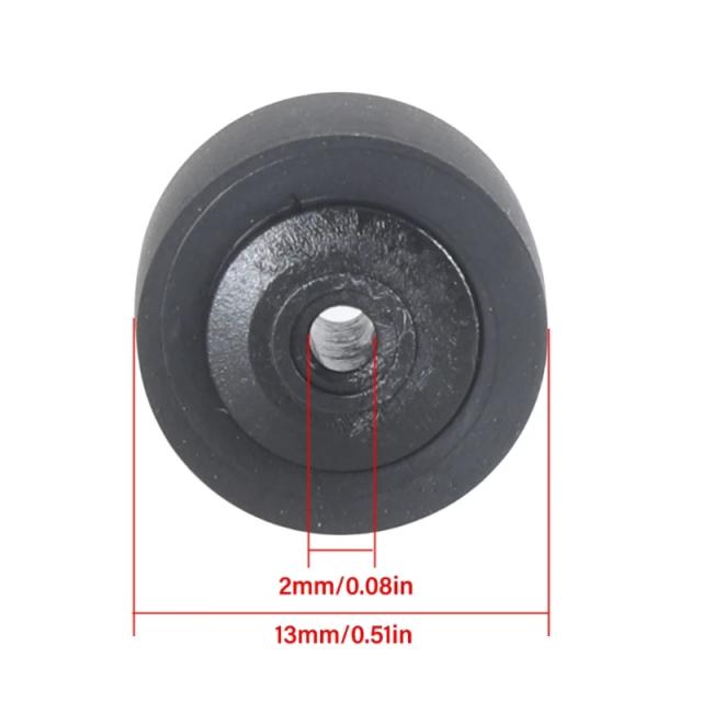 Rolo de Pressão para Gravador de Fita Cassete 5 Peças 13x8.3x6.3x2mm